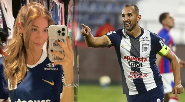 La esposa de Hernán Barcos se rindió ante jugador de la Liga 1.