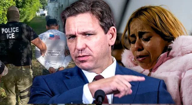 Ron DeSantis lanzó fuerte comentario contra los inmigrantes en Florida. Ron DeSantis lanzó fuerte comentario contra los inmigrantes en Florida.