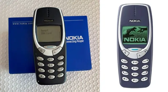 El Nokia 3310 es uno de los teléfonos antiguos más cotizados del momento.