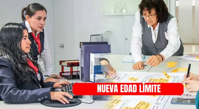 Nueva edad límite para trabajar en el Perú: conoce para quiénes aplica