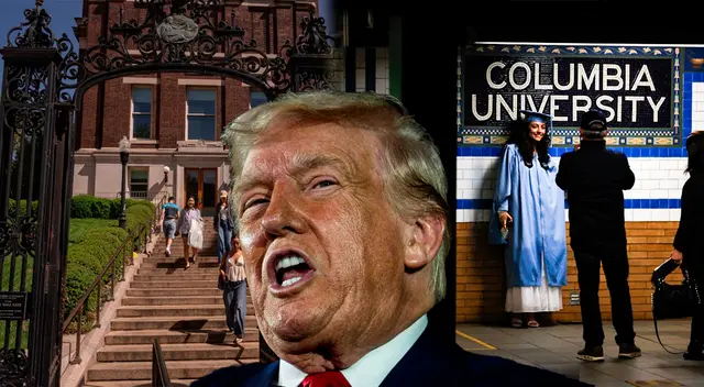 Donald Trump intensifica su ofensiva contra la Universidad de Columbia, acusándola de no proteger a sus estudiantes judíos de episodios de acoso. Donald Trump intensifica su ofensiva contra la Universidad de Columbia, acusándola de no proteger a sus estudiantes judíos de episodios de acoso.