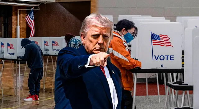 Kristi Noem, secretaria de Seguridad Nacional de EE.UU., presentó un plan para impedir que inmigrantes no autorizados puedan votar en futuras elecciones. Kristi Noem, secretaria de Seguridad Nacional de EE.UU., presentó un plan para impedir que inmigrantes no autorizados puedan votar en futuras elecciones.