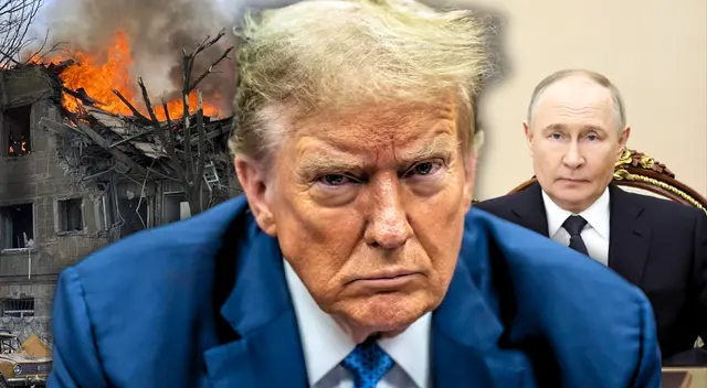 Donald Trump cuestiona a Vladimir Putin tras gran atentado a cuarenta ciudades de Ucrania.