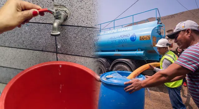 Sedapal confirmó que no habrá agua en varios distritos de Lima. Sedapal confirmó que no habrá agua en varios distritos de Lima.
