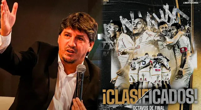 Jean Ferrari reaccionó tras la clasificación de Universitario a los octavos de final de Copa Libertadores.