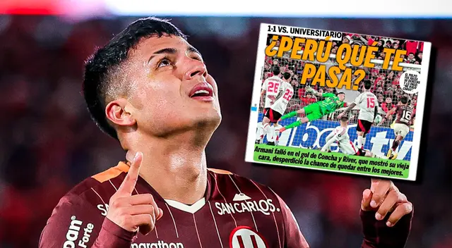 Medio argentino quedó sorprendida por la clasificación de Universitario a octavos de final de Copa Libertadores.