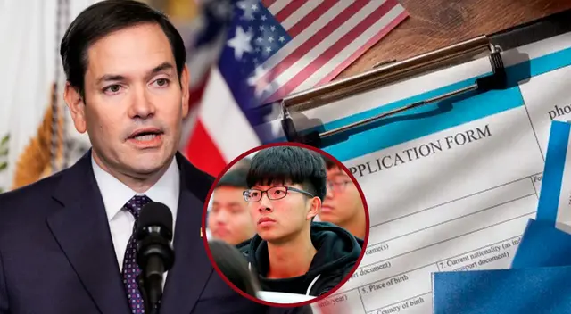 Estados Unidos empezará a revocar visados a estudiantes chinos, reveló Marco Rubio.