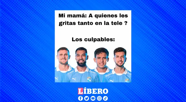 Los 'celestes' estaban no dudaron en reaccionar con el resultado.