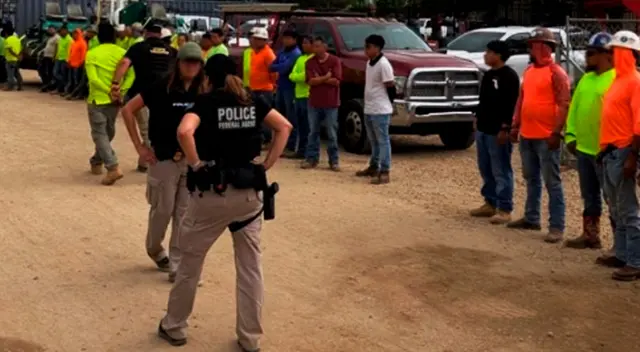 Reportan más de 100 detenidos tras violento operativo en este estado en EE. UU.