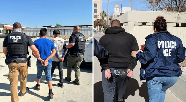 Los arrestados enfrentan cargos por robo, deportación y una fianza de US$150.000. Los arrestados enfrentan cargos por robo, deportación y una fianza de US$150.000.