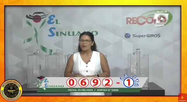 Sorteo del Sinuano