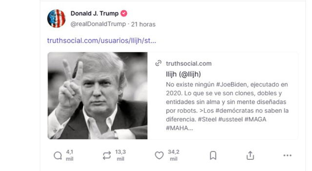 Donald Trump Truth Social Donald Trump Truth Social