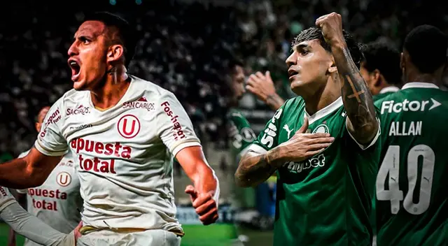 Universitario vs Palmeiras en los octavos de final.