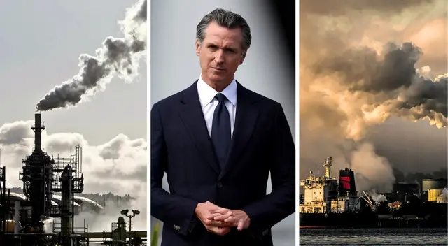 Gavin Newsom Programa contra la contaminación
