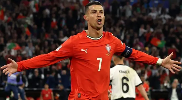 Portugal superó a Alemania 2-1 por la Nations League. Portugal superó a Alemania 2-1 por la Nations League.