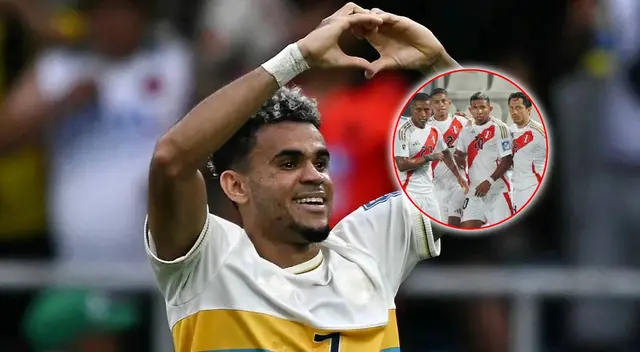 Luis Díaz halagó a futbolista de la selección peruana.