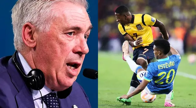 Carlo Ancelotti dejó duro calificativo sobre el empate entre Brasil vs Ecuador