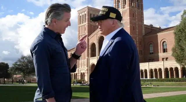 Donald Trump y Gavin Newson han tenido una disputa pública durante años.