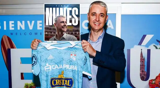 Tiago Nunes fue anunciado oficialmente como DT.