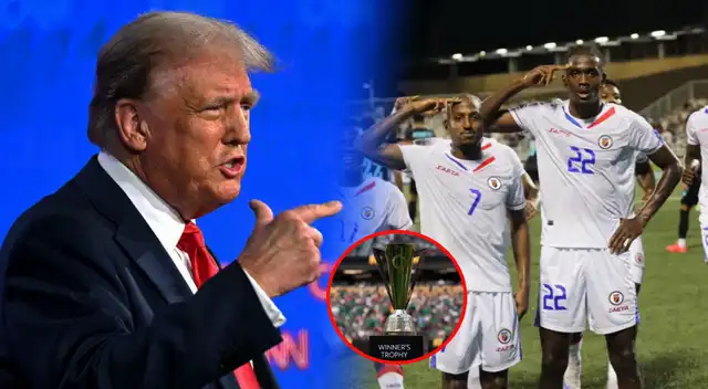 Selección de Haití no podrían participar en la Copa Oro por decreto de Trump.
