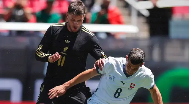 Suiza derrotó a México en un amistoso jugado en Estados Unidos