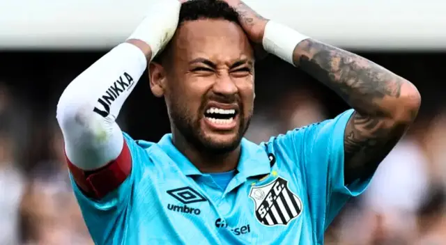 Neymar es baja en Santos por COVID-19