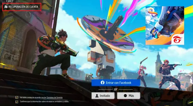 Así podrás recuperar tu cuenta de Free Fire que está vinculada con una red social.