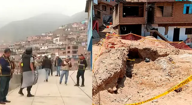 Varias viviendas en Comas se vieron afectadas por la reciente acción del municipio.