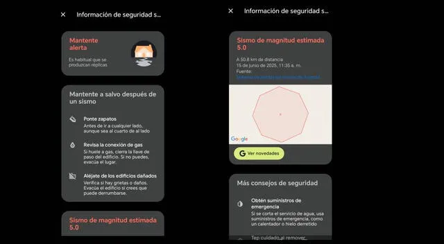 Android Earthquake Alerts System