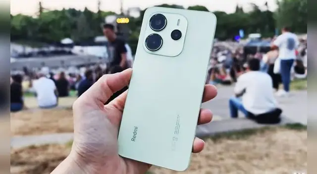 Este es el Xiaomi Redmi Note 14 5g, uno de los teléfonos más potentes y baratos de Xiaomi.