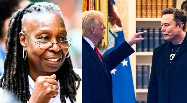 Whoopi Goldberg Elon Musk Donald Trump
