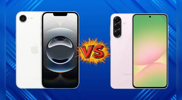 Conoce las características del iPhone 16e y Galaxy A56 de Samsung, dos de los mejores teléfonos del 2025. Conoce las características del iPhone 16e y Galaxy A56 de Samsung, dos de los mejores teléfonos del 2025.