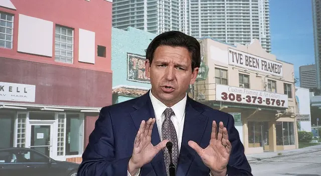 Ron DeSantis aprobó ley que desalojará a los invasores de locales comerciales