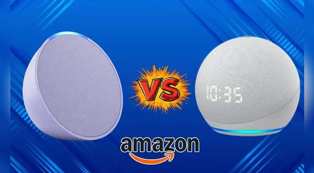 Conoce cuáles son las diferencias entre el Echo Dot y Echo Pop de Amazon.