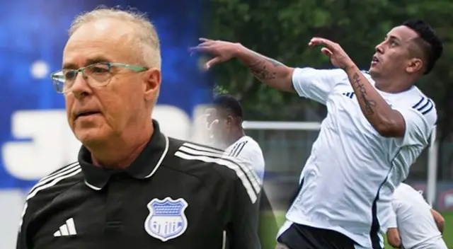 Jorge Célico habló sobre Christian Cueva tras su primer entrenamiento con Emelec
