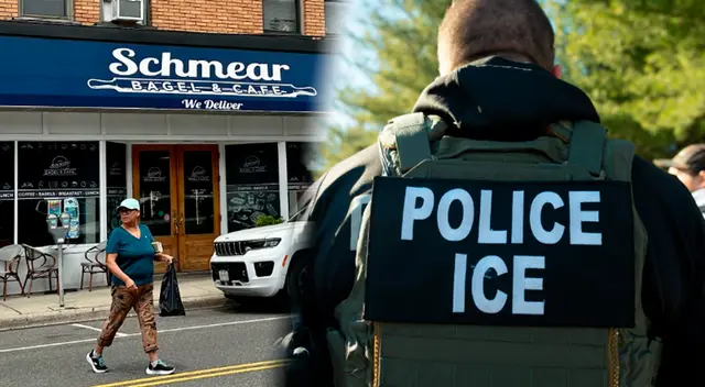 Tienda de bagels en EE. UU.: arrestan a gerente hispano en Long Island, a manos de ICE.