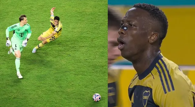Manuel Neuer dio más pases que Luis Advíncula en el Boca vs Bayern