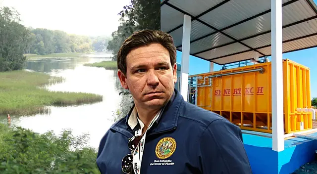 Ron DeSantis firmó proyecto de ley para recuperar los manantiales de Florida.