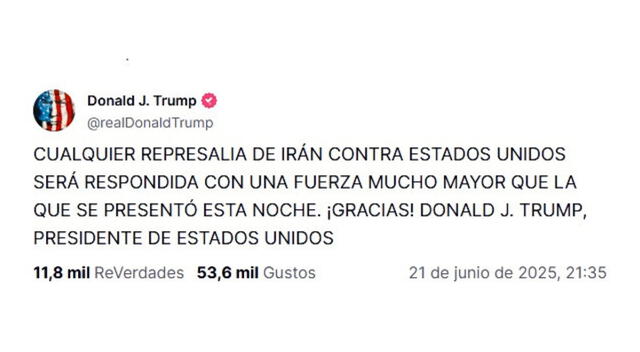 Donald Trump Irán Donald Trump Irán