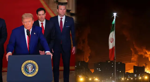 Donald Trump anunció el sábado 21 de junio el bombardeo de diferentes zonas de Irán.