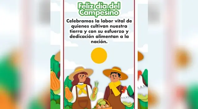 COMPARTE las mejores imágenes por el Día del Campesino