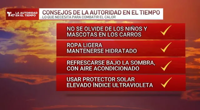 Alerta de calor extremo en Nueva York