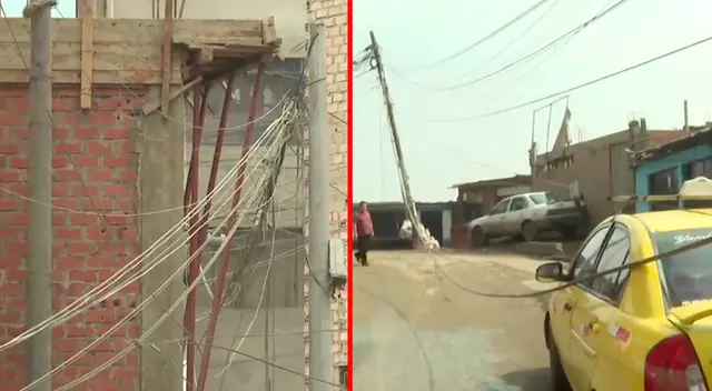 Los pobladores de la zona exigen que se tomen medidas para prevenir posibles accidentes.