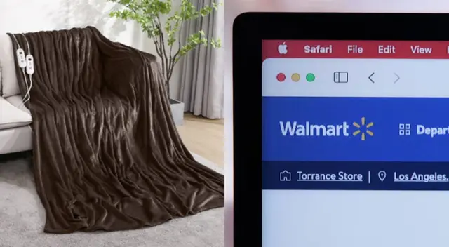Manta eléctrica Walmart