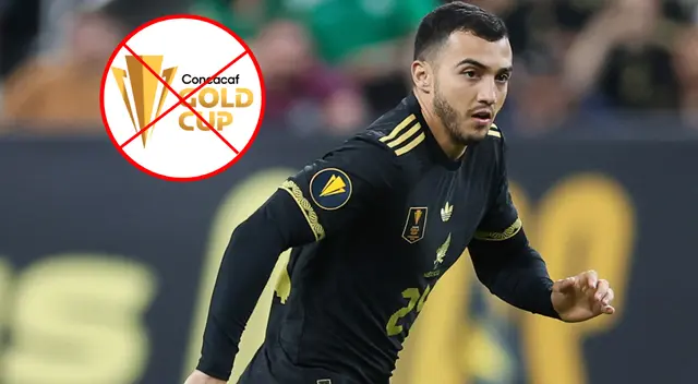 Luis Chávez es baja para la selección de México en la Copa Oro 20205