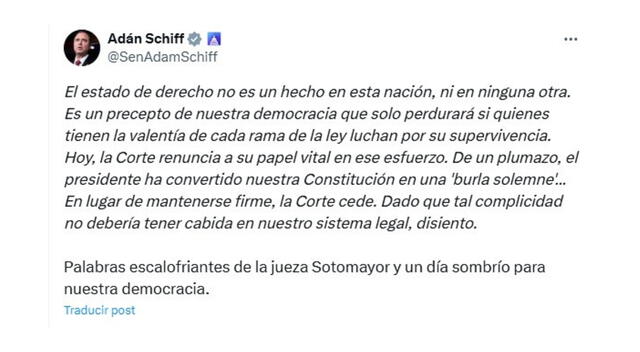 Fallo a favor de Donald Trump