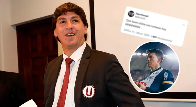 Jean Ferrari se pronunció luego del triunfo de Alianza Lima en Arequipa. Jean Ferrari se pronunció luego del triunfo de Alianza Lima en Arequipa.
