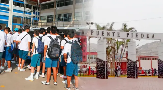 Puente Piedra: distrito estrena obra en colegio Puente Piedra: distrito estrena obra en colegio