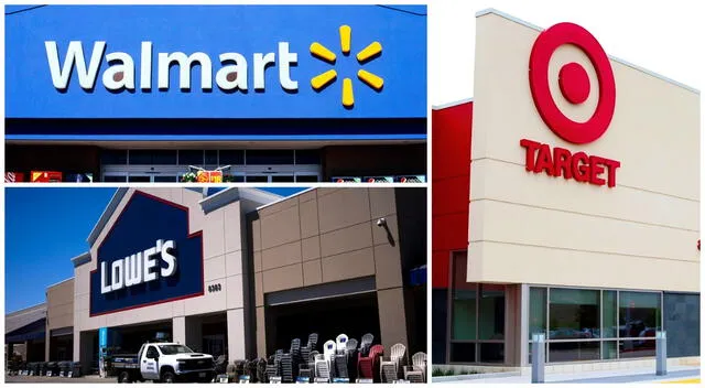 Walmart Target Lowe's