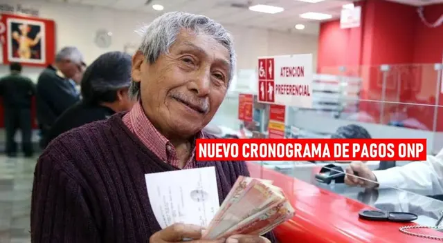 ONP: revisa los pagos que se darán este mes para pensionados
